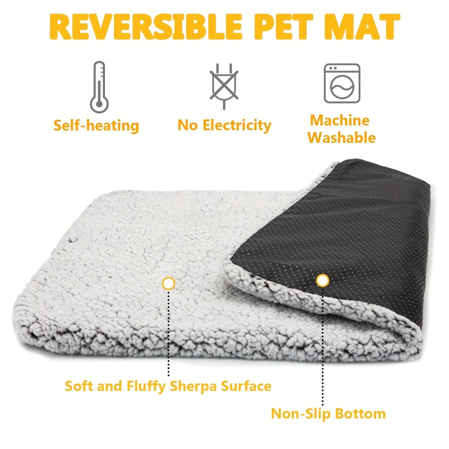 North Hound Co. Premium Self-Warming Thermal Pet Mat