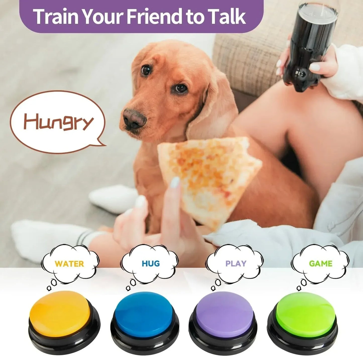 North Hound Co. Speech Training Buttons